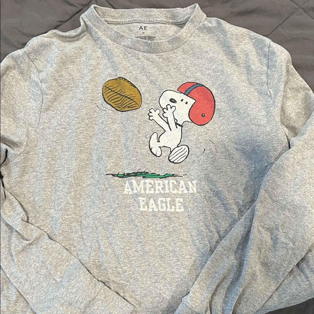 American Eagle Snoopy Graphic Tee